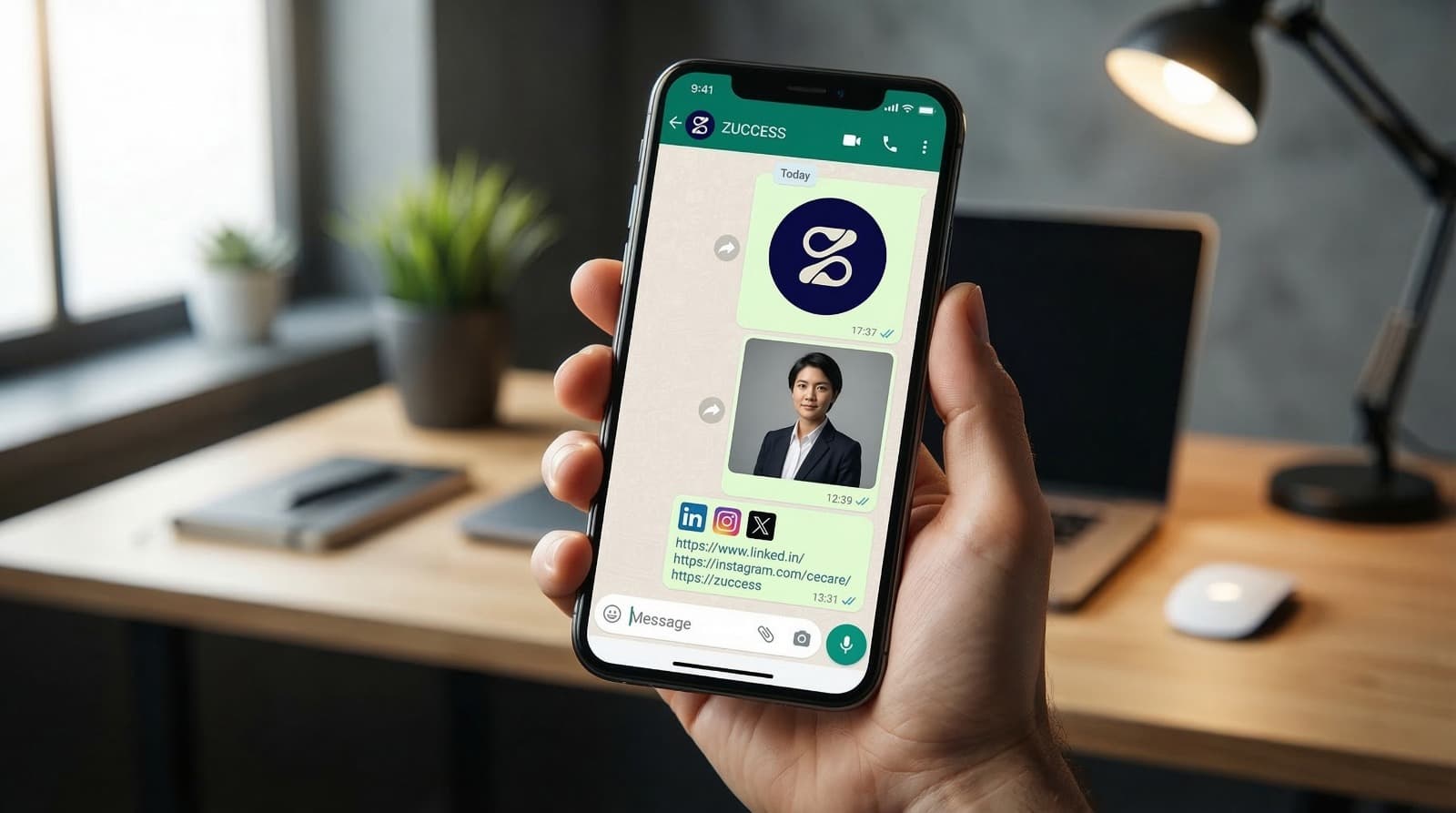 Step 02: Share Your Logo & Social Links